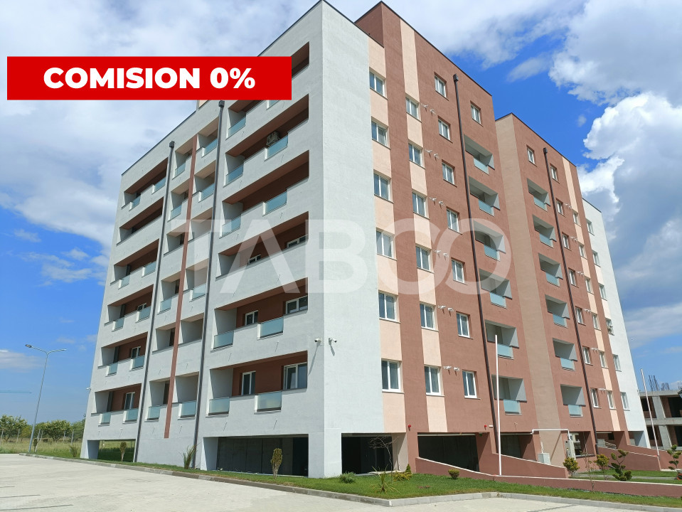 Apartament spatios cu 3 camere 2 balcoane bloc izolat termic in Sibiu - Calea Surii Mici
