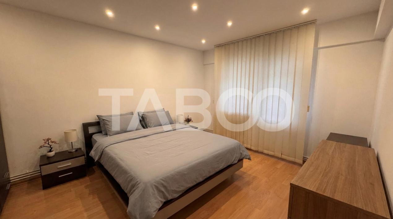 Apartament spatios cu 4 camere mobilat utilat 77mpu Milea Sibiu in Sibiu - Soimului