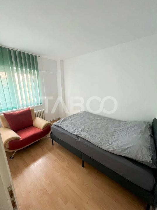 Apartament spatios cu 4 camere mobilat utilat 77mpu Milea Sibiu