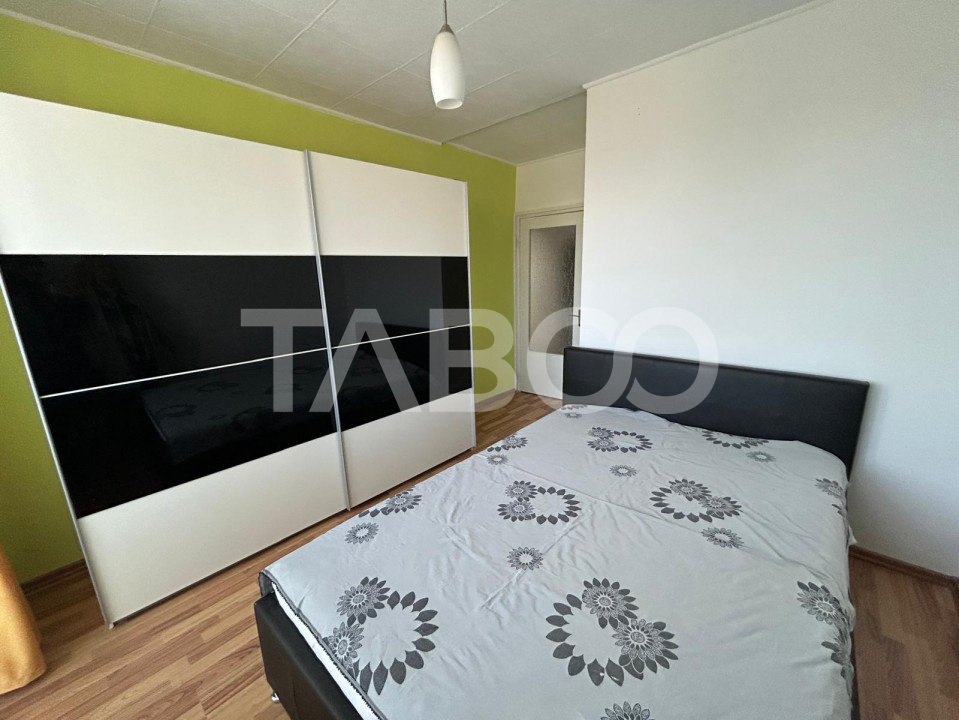 Apartament spatios de inchiriat cu 2 camere si 2 balcoane Central in Sibiu - G-ral Vasile Milea