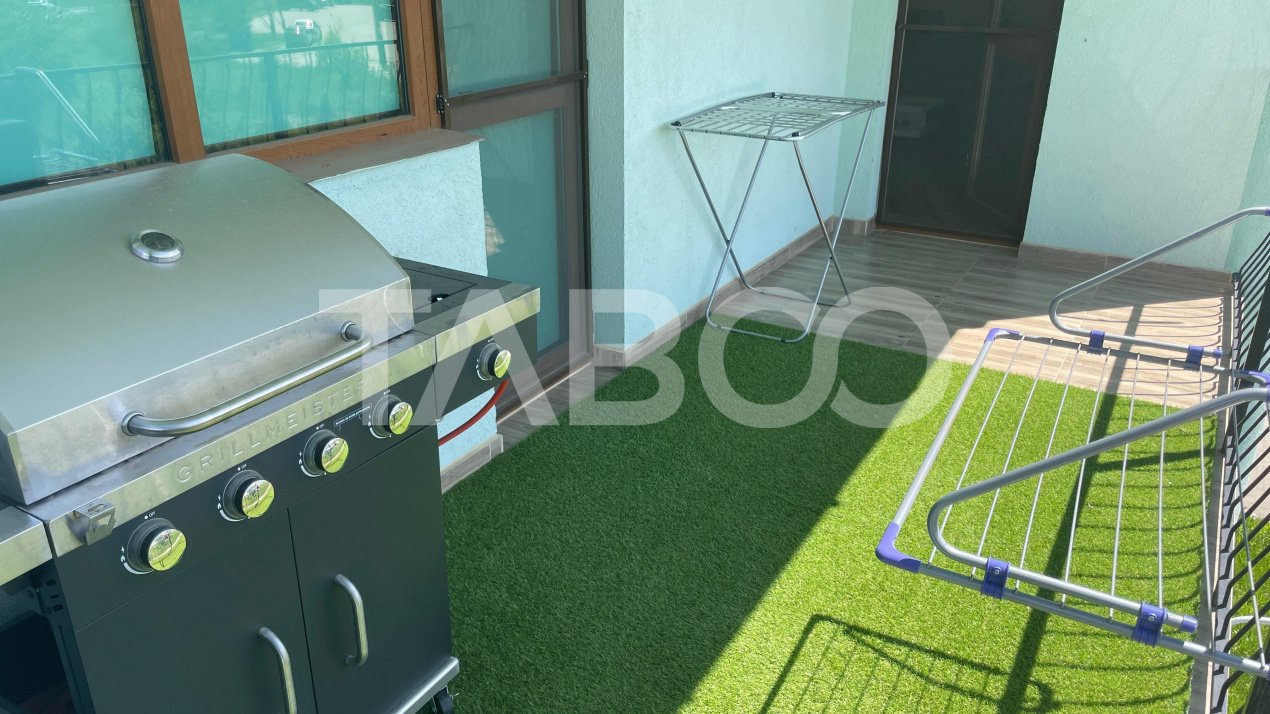 Apartament spatios de vanzare cu terasa si gratar in Arhitectilor in Sibiu - Grigore Ionescu
