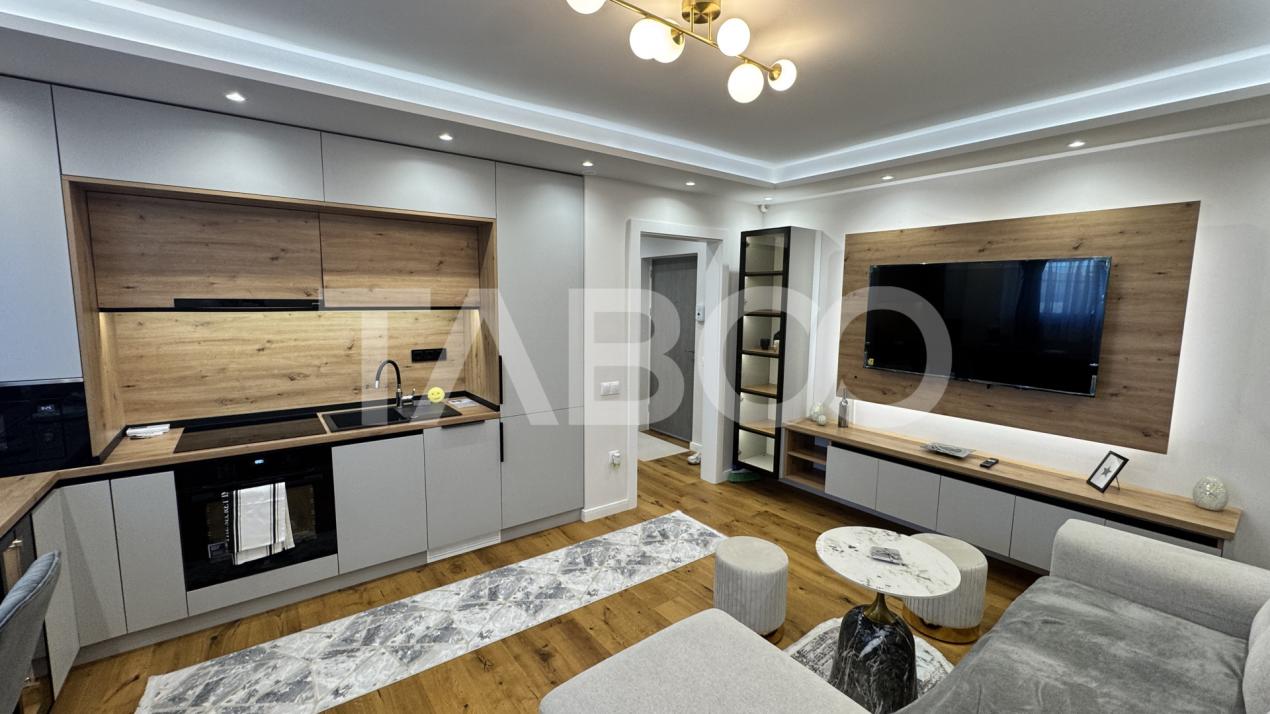 Apartament SUPERB 2 camere MOBILAT UTILAT 40mpu Doamna Stanca Sibiu in Sibiu - Doamna Stanca