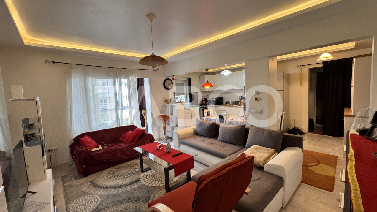 Apartament superb cu 4 camere mobilat utilat 80mpu balcon Vasile Aaron