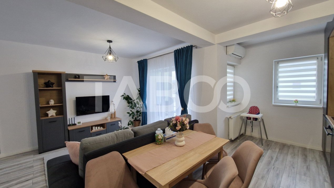 Apartament superb cu parcare si balcon in Selimbar Sibiu