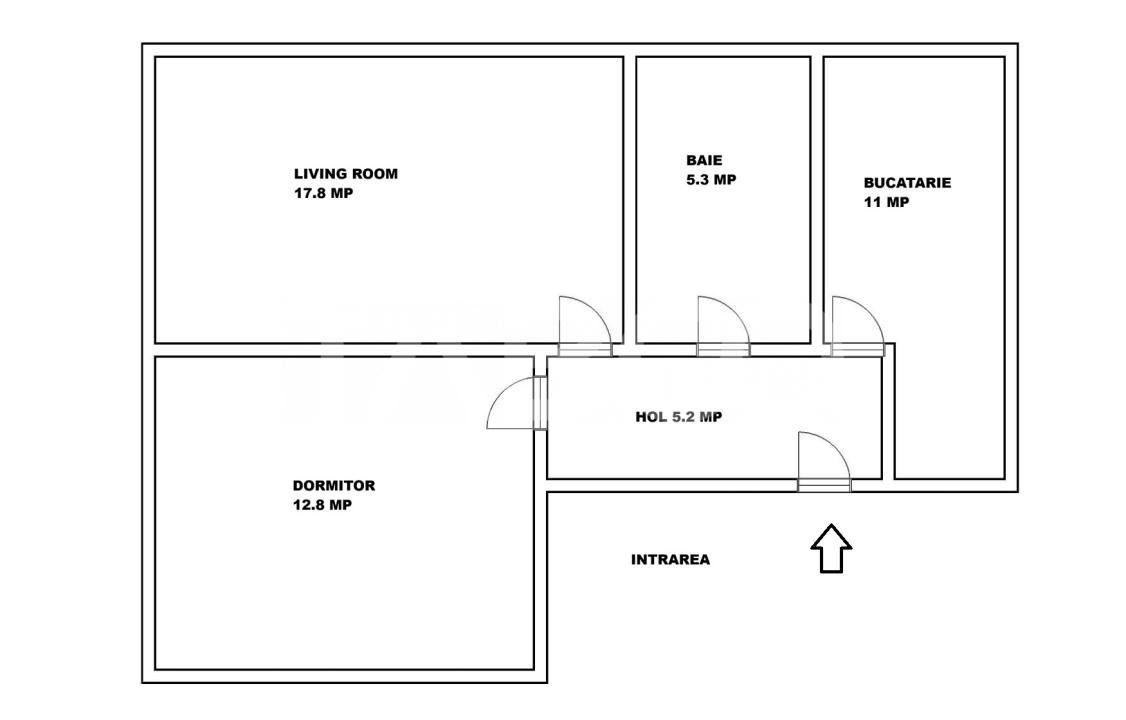 Apartament superb de vanzare Doamna Stanca parcare bucatarie inchisa