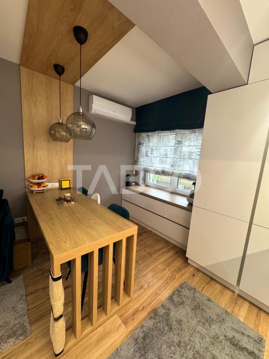 Apartament ultra modern 3 camere cu balcon mobilat utilat Turnisor
