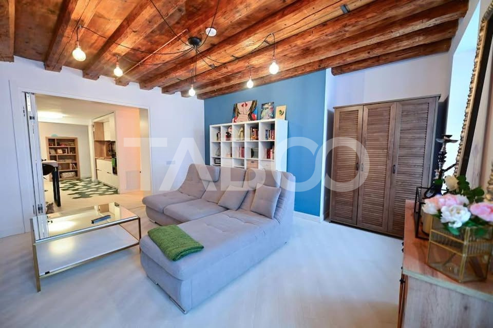 Apartament ultrafinisat de vanzare 2 camere Centrul Istoric din Sibiu