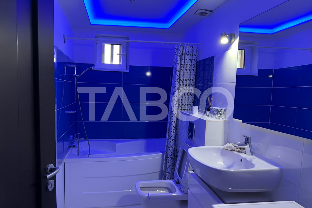 Apartament ultramodern cu 3 camere de inchiriat in Sibiu zona Rahovei