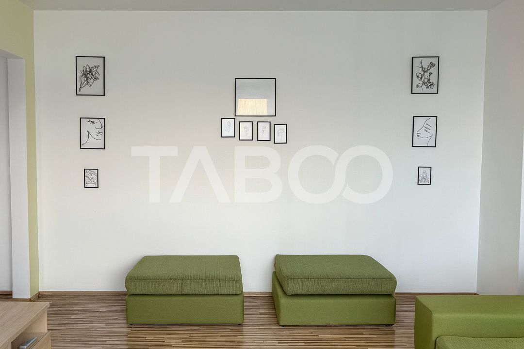 Apartament ultramodern cu 3 camere de inchiriat in Sibiu zona Rahovei