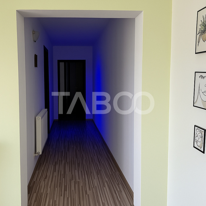 Apartament ultramodern cu 3 camere de inchiriat in Sibiu zona Rahovei