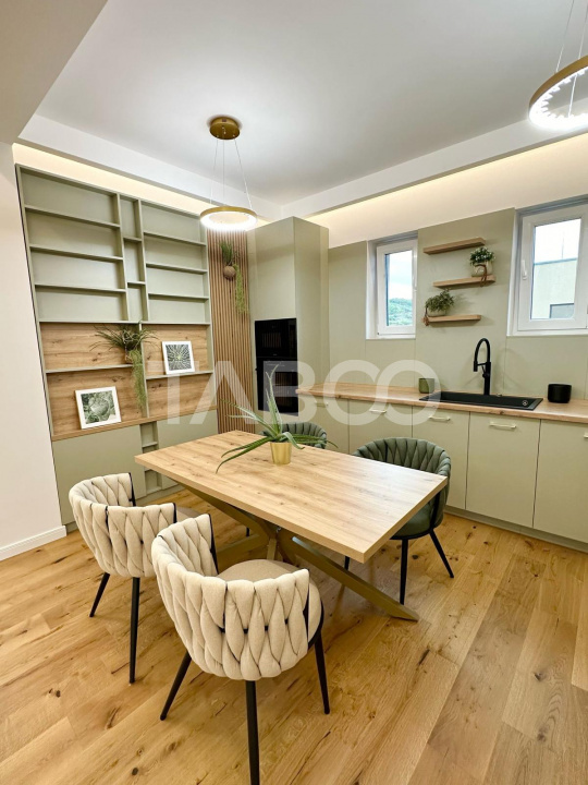 Apartamnent ultramodern cu 3 camere de tip penthouse in Floresti in Floresti - Sesul de Sus