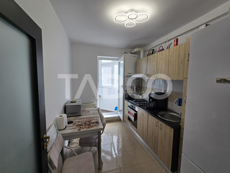 Apartmanet 2 camere 46mpu balcon 6m etaj 1 zona Doamna Stanca
