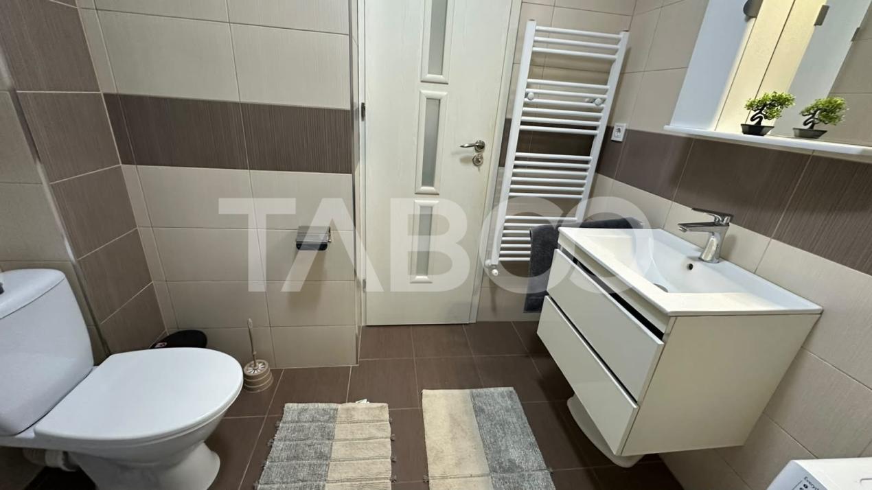 Apatament 2 camere de inchiriat decomandate balcon zona Turnisor Sibiu