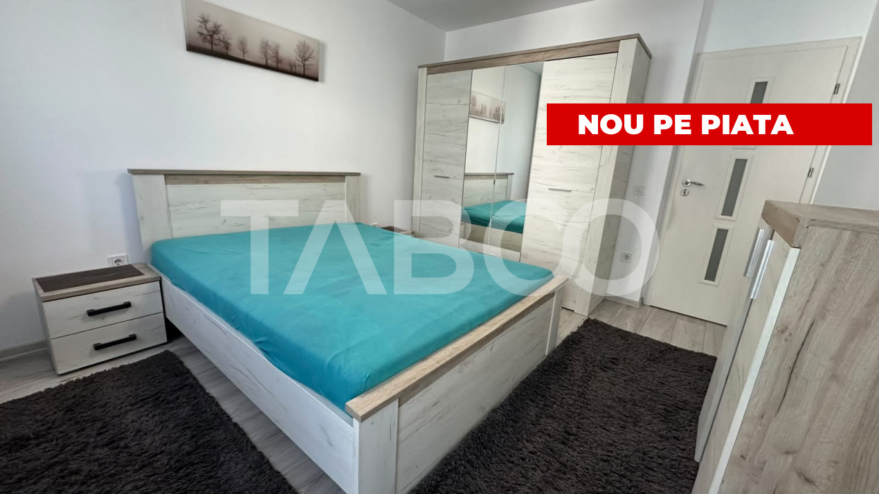 Apatament de inchiriat 2 camere decomandate balcon zona Turnisor Sibiu in Sibiu - Maslinului