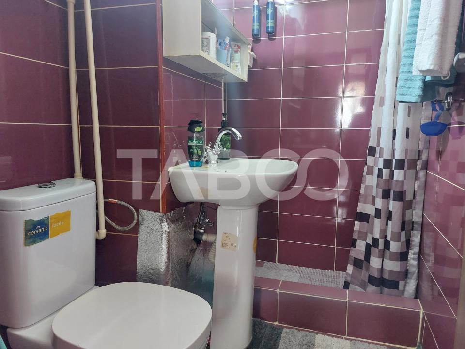 Comision 0%  Apartament 3 camere 43 mpu etaj 1 Piata Noua Cisnadie