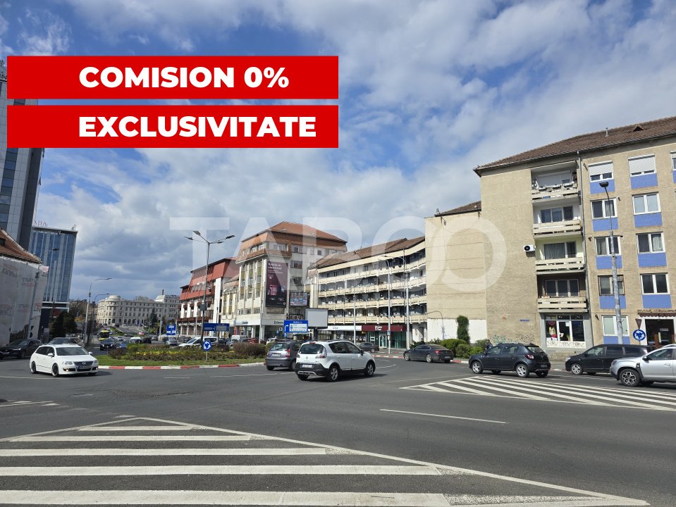 Comision 0-apartament 3 camere 54mpu etaj 1 balcon zona Centrala