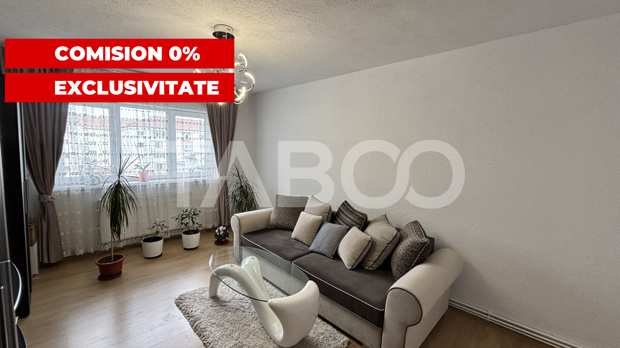 COMISION 0% Apartament 4 camere 78 mpu cu pivnita zona Strand in Sibiu - Maramuresului