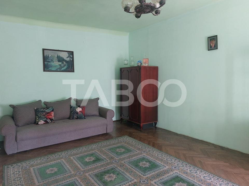 COMISION 0% Apartament 88 mp 3 camere pivnita gradina central Cisnadie