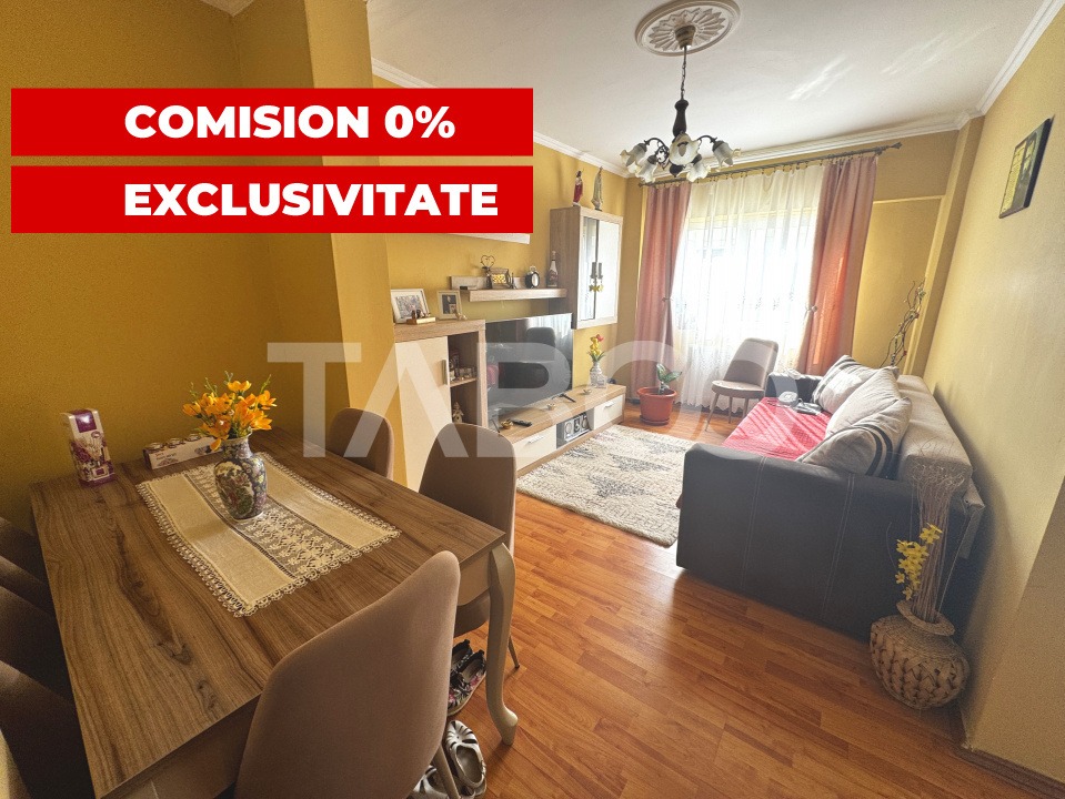 COMISION 0 - Apartament cu 4 camere 2 bai pivnta si balcon Cisnadie