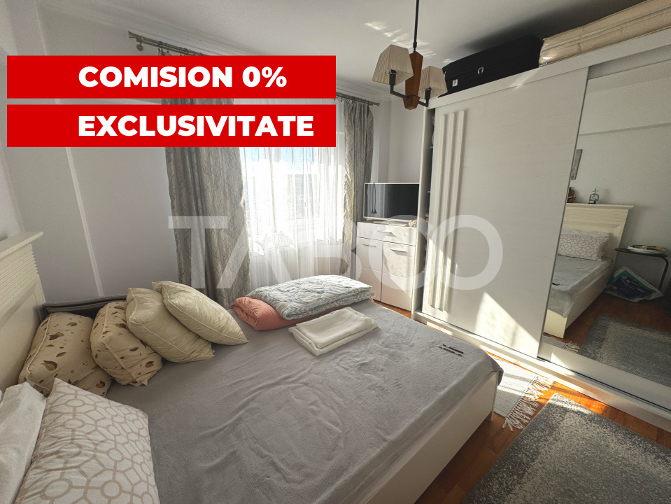 COMISION 0 - Apartament cu 4 camere 2 bai pivnta si balcon Cisnadie