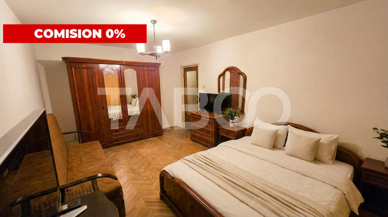 COMISION 0-Apartament de vanzare 3 camere decomandate balcon Siretului