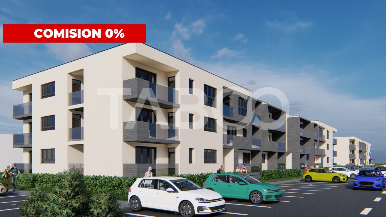 Comision 0- Apartament de vanzare 59 mpu 2 camere gradina Selimbar