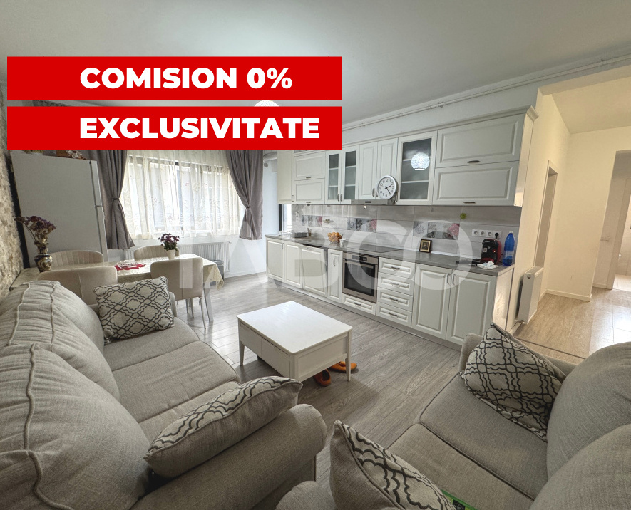 COMISION 0- Apartament decomandat 3 camere balcon etaj 1 Arhitectilor