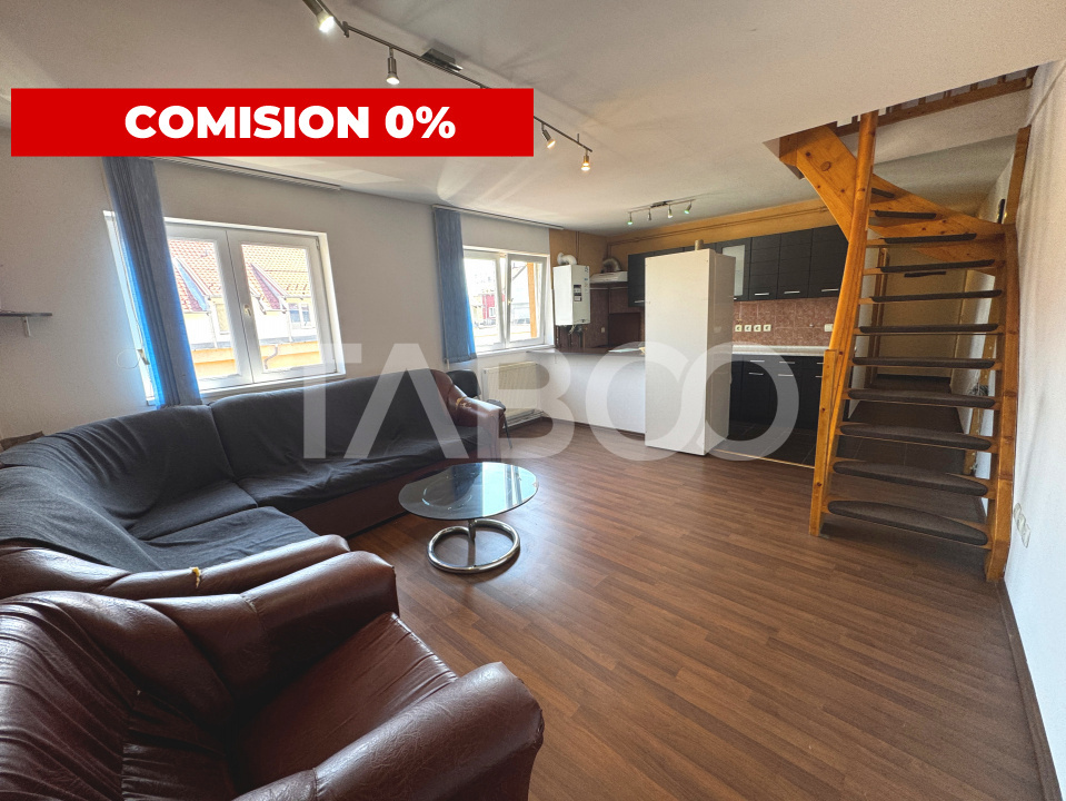 COMISION 0 - Apartament decomandat 4 camere 90 mpu Vasile Aaron Sibiu