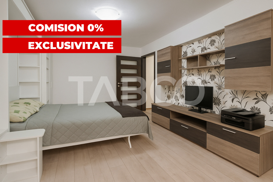 Comision 0% Apartament decomandat de vanzare 2 camere etaj intermediar