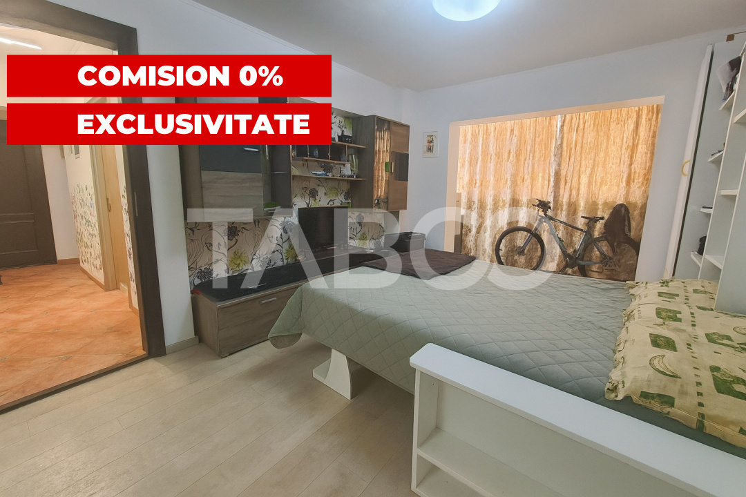 Comision 0% Apartament decomandat de vanzare 2 camere etaj intermediar