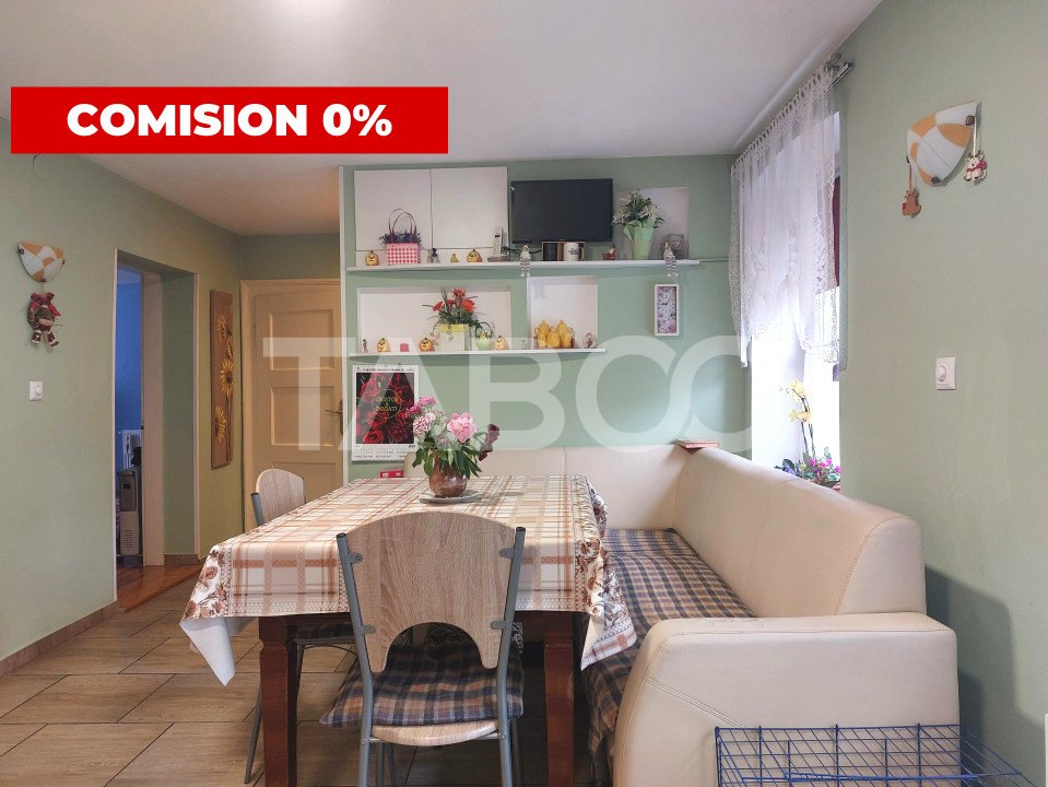 Comision 0 % Apartament la casa 138 mp 4 camere pivnita garaj Cisnadie in Cisnadie - Lungă