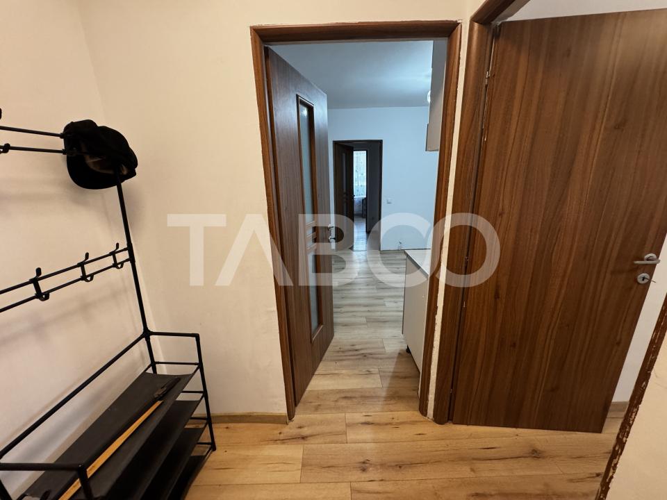 COMISION 0! Apartament renovat complet 3 camere balcon Rahovei Sibiu