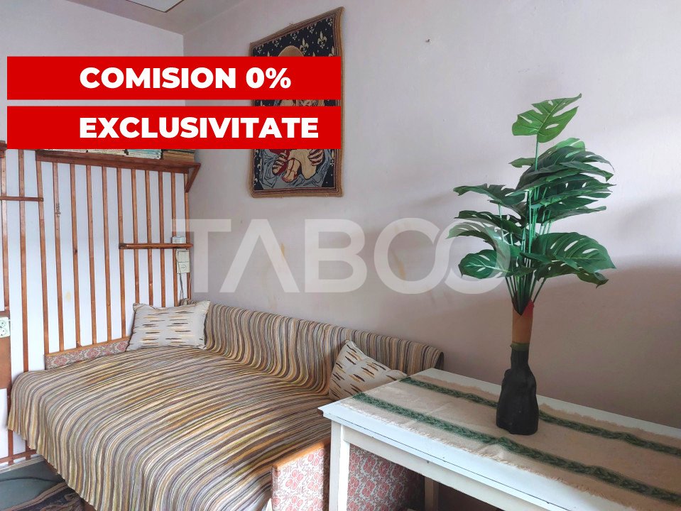 Comision 0% Garsoniera decomandata 25 mp etaj 3 Stejarului Cisnadie