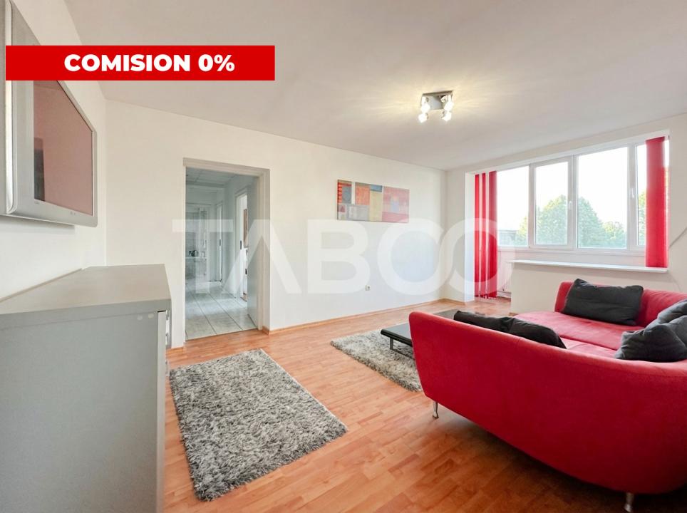 De vanzare apartament cu 4 camere mobilat  zona Stadion Corvinul