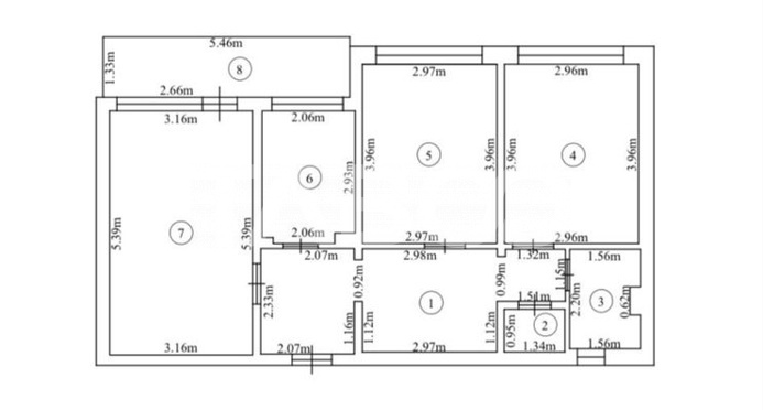 EXCLUSIVITATE-Apartament 3 camere decomandat 65 mp zona Mihai Viteazul