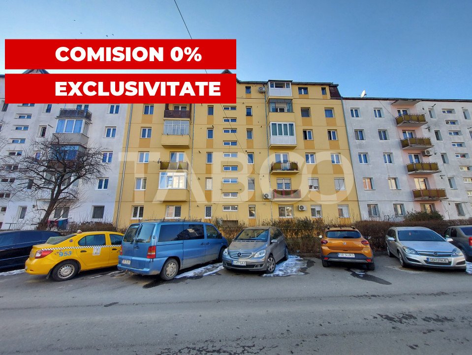 EXCLUSIVITATE - COMISION 0!  Apartament 3 camere balcon si pivnita
