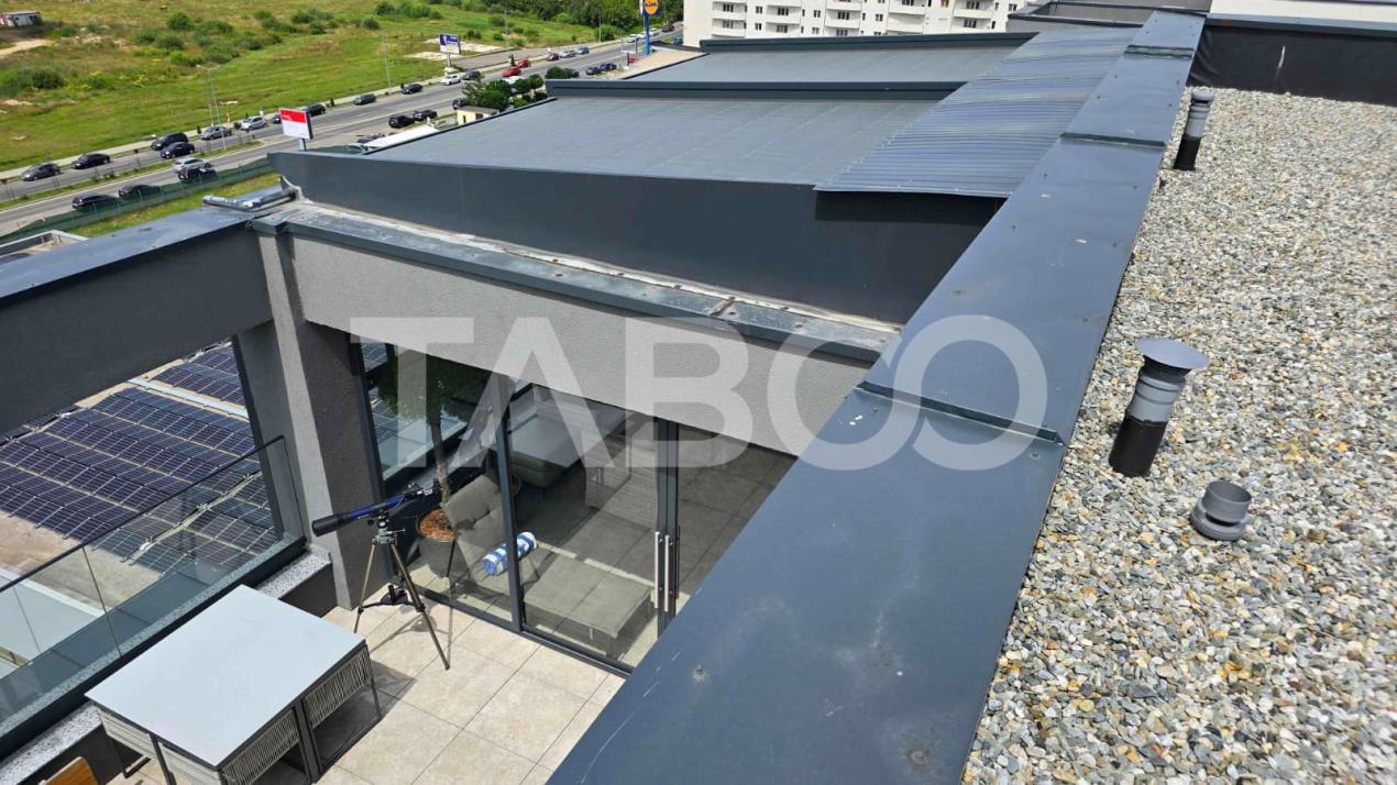 EXCLUSIVITATE Penthouse de lux cu vedere panoramica spre munti Sibiu