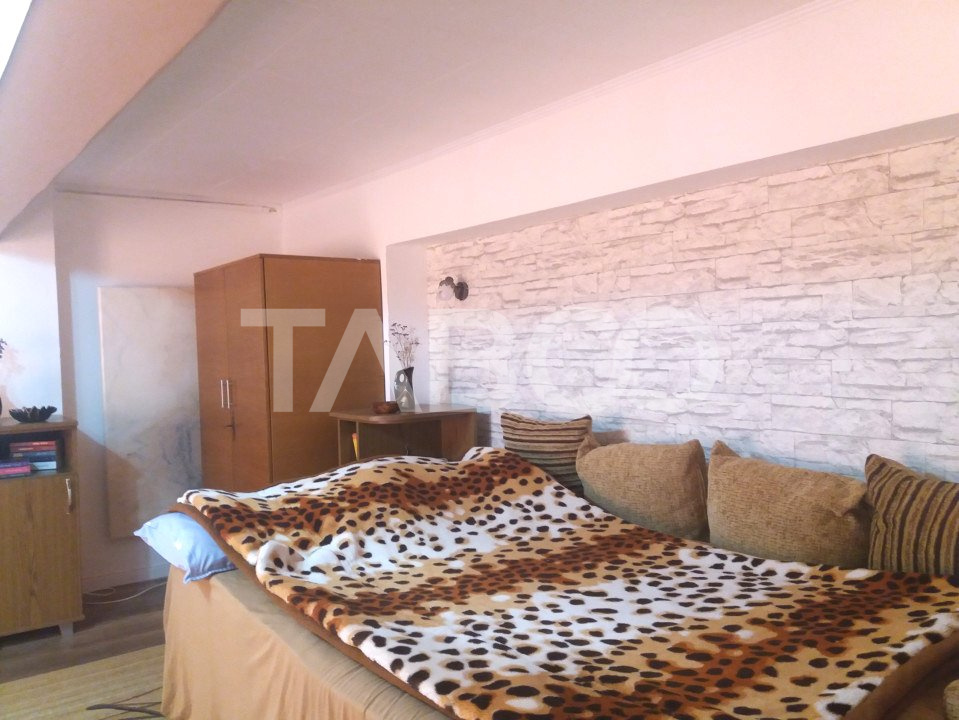 Garsoniera 32 mp de inchiriat cu gradina in zona Garii Sibiu