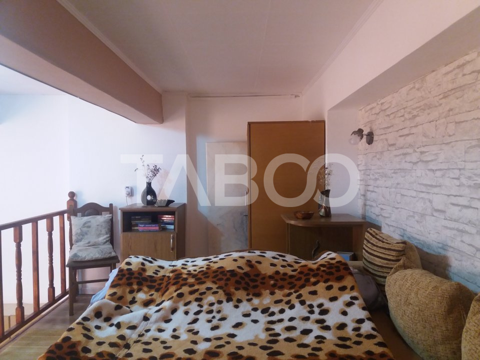 Garsoniera 32 mp de inchiriat cu gradina in zona Garii Sibiu