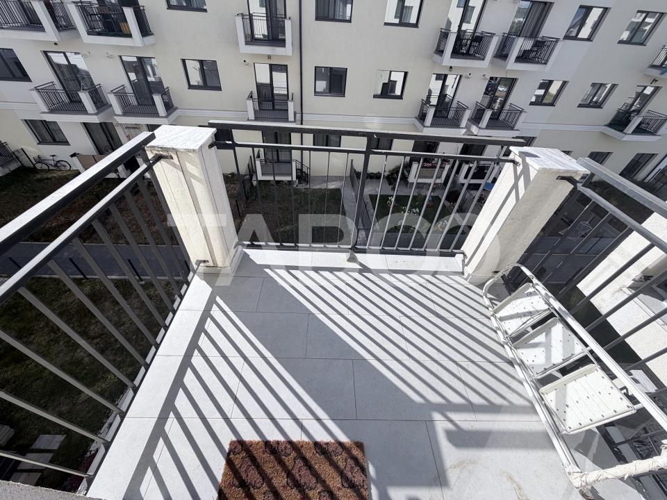 Garsoniera 37,5 mp utili etaj 2 parcare balcon boxa Selimbar Sibiu