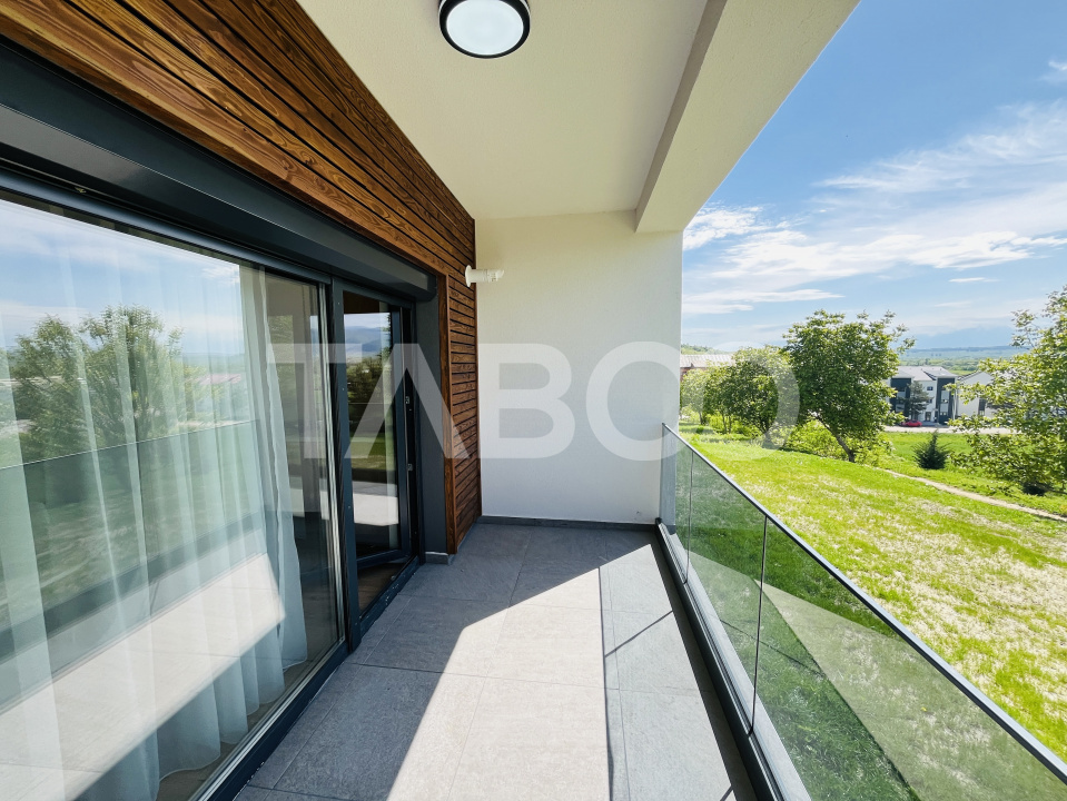 Garsoniera 38 mp cu terasa - incalzire in pardosea si aer conditionat in Sibiu - Alba Iulia