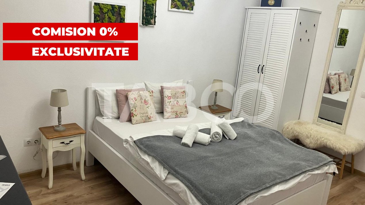 Garsoniera centrala de vanzare–pregatita pentru profit-regim hotelier