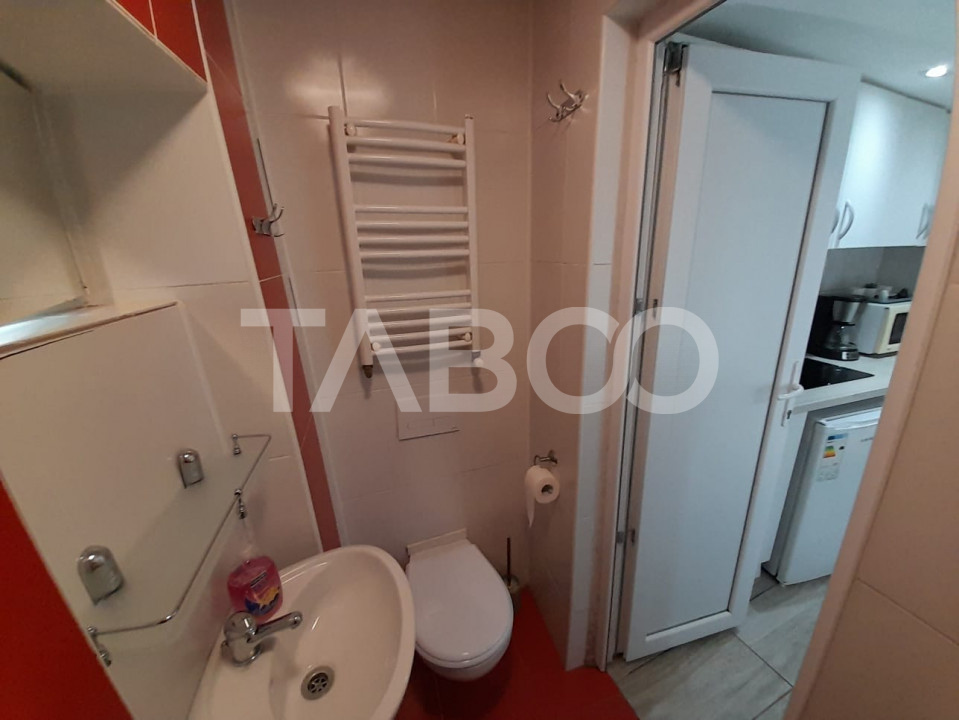 Garsoniera cocheta 30 mp la parter de vanzare Ultracentral Sibiu