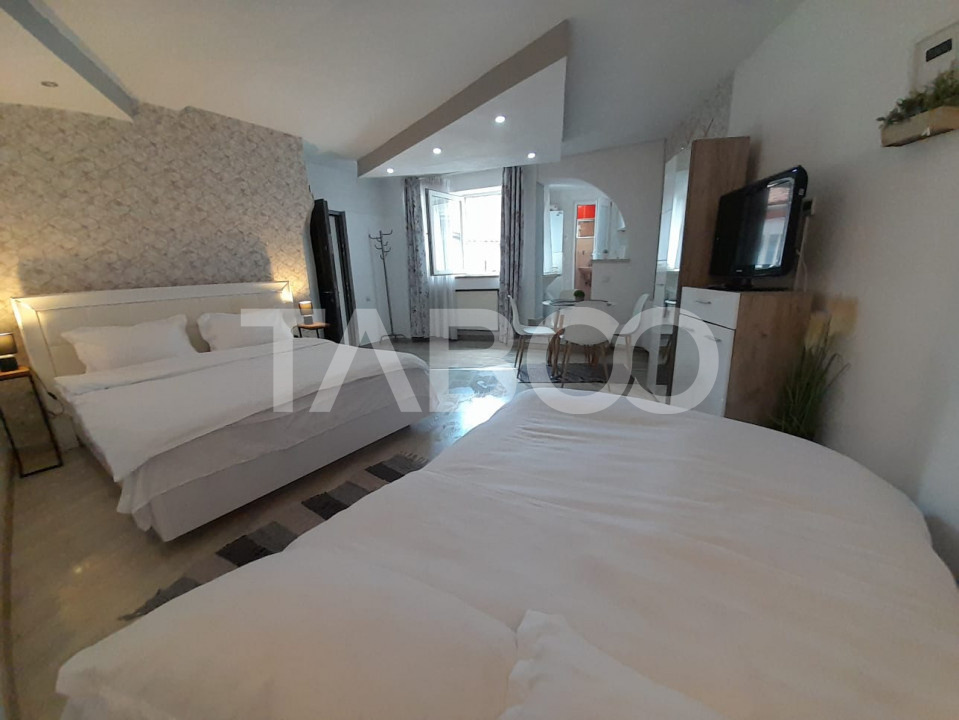 Garsoniera cocheta 30 mp la parter de vanzare Ultracentral Sibiu in Sibiu - Targului