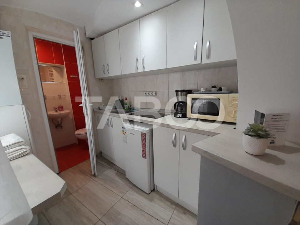 Garsoniera cocheta 30 mp la parter de vanzare Ultracentral Sibiu