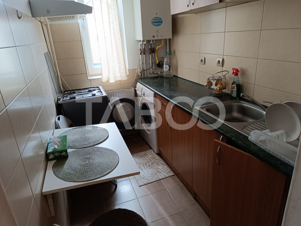 Garsoniera cu balcon mobilata si utilataTurnisor zona linistita
