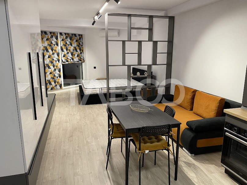 Garsoniera de inchiriat 36 mp balcon loc parcare zona Doamna Stanca