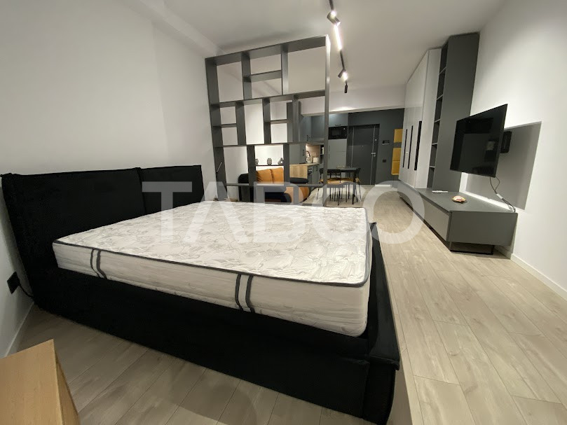 Garsoniera de inchiriat 36 mp balcon loc parcare zona Doamna Stanca