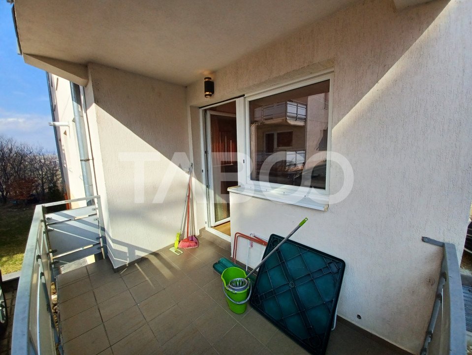 Garsoniera de inchiriat cu balcon parcare si pivnita Colinei Sibiu
