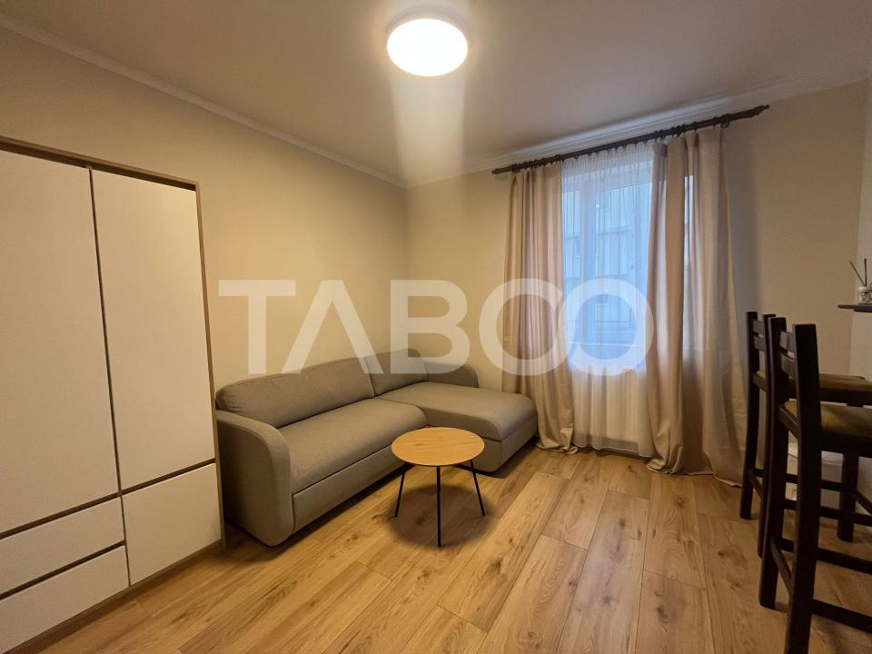 Garsoniera de inchiriat decomandata 26 mp zona Turnisor Sibiu.